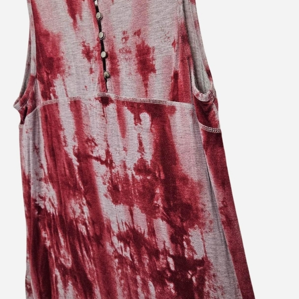Maurices Tie Dye "Land of the Free" Tank Top Women's Size Large - Picture 7 of 8